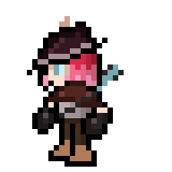 side sprite of an oc
